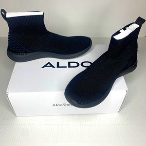 Aldo sneakers men size 8 black color